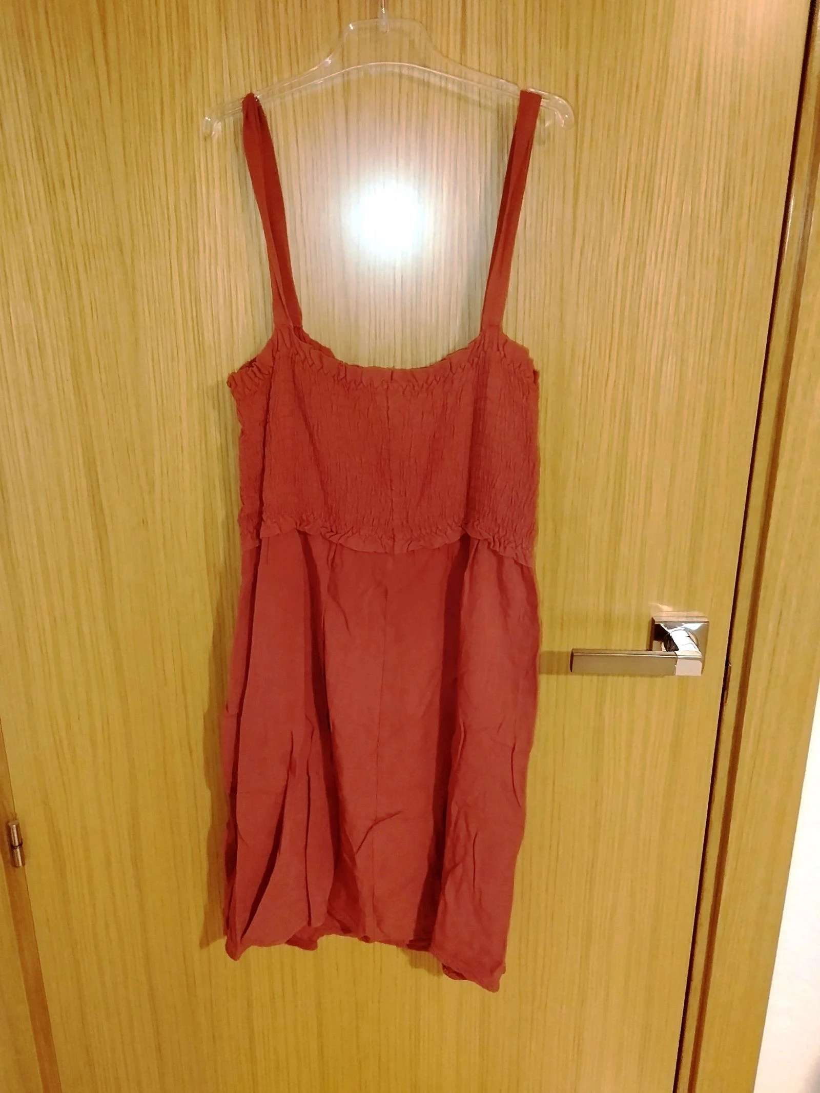 Robe ample à bretelles Bordeaux palo - été plage et piscine - Tezenis - Taille S – photo 2